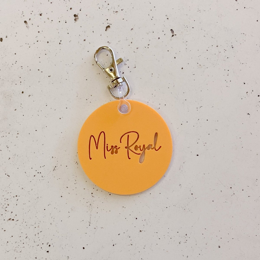 Personalised Acrylic Keyring