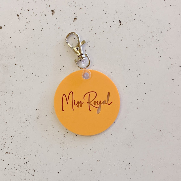 Personalised Acrylic Keyring