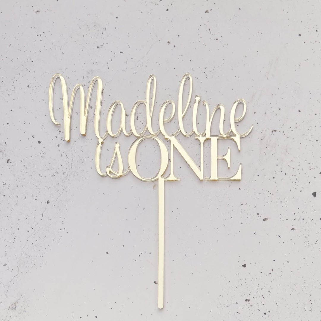 Personalised Birthday Cake Topper