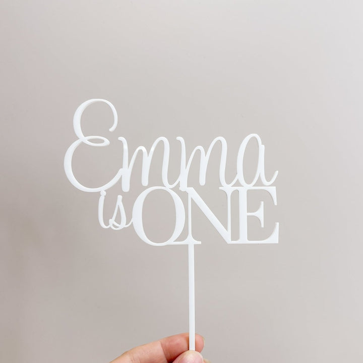Personalised Birthday Cake Topper
