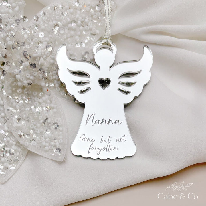 Personalised Christmas Angel - memorial ornament for loved ones