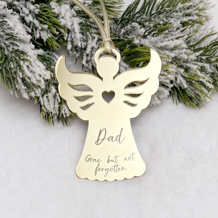 Personalised Christmas Angel - memorial ornament for loved ones