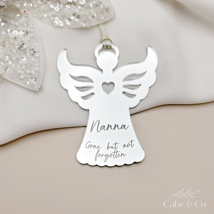 Personalised Christmas Angel - memorial ornament for loved ones