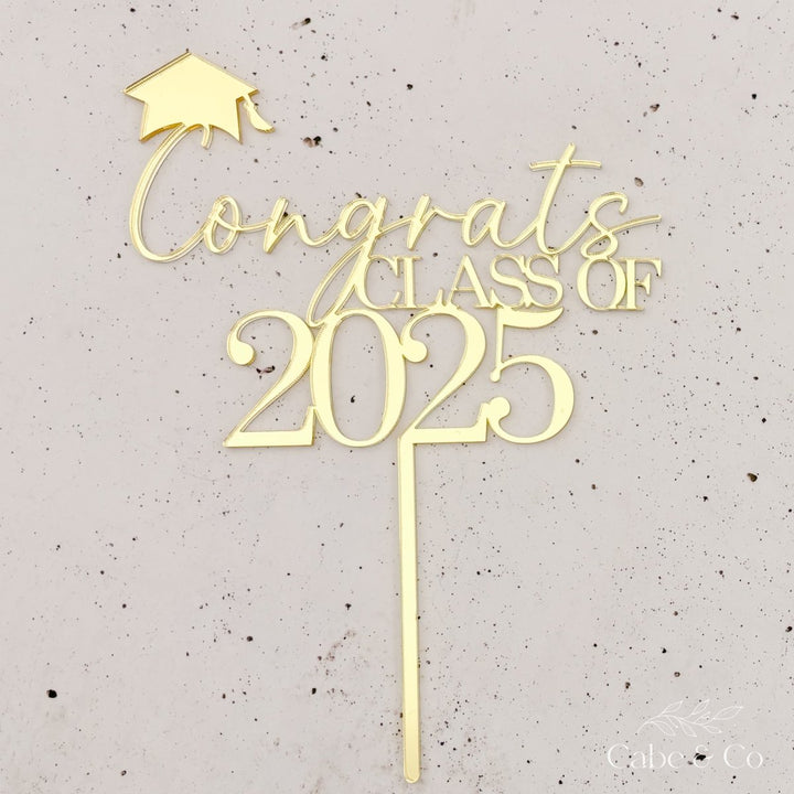 Personalised Graduation Cake Topper