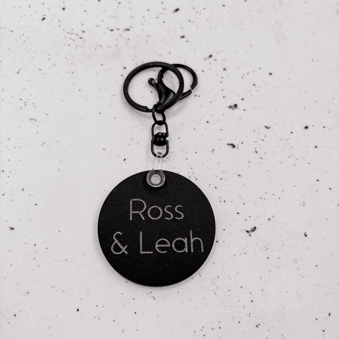 Personalised Keyring with Name Engraved