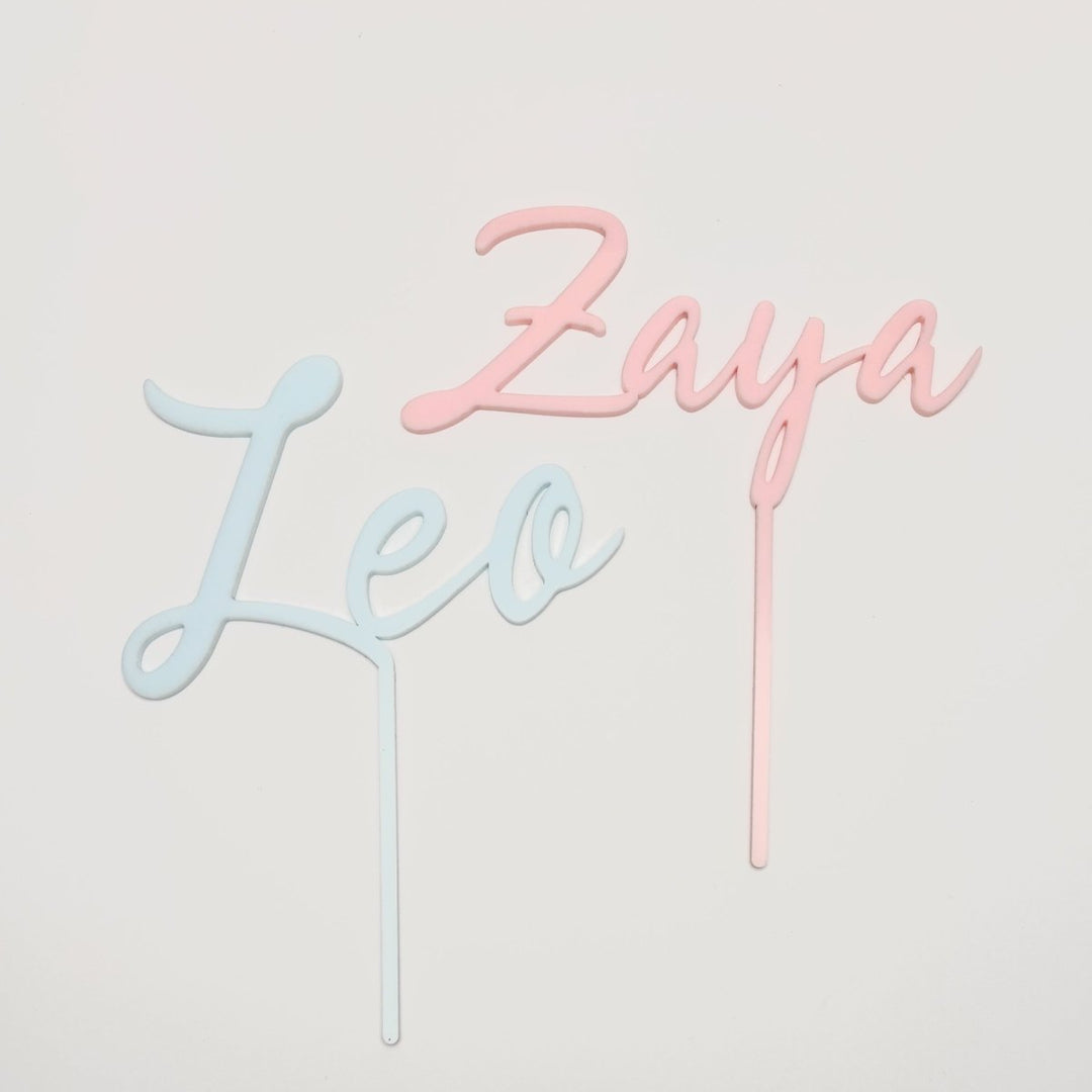 Personalised Name Cake Topper