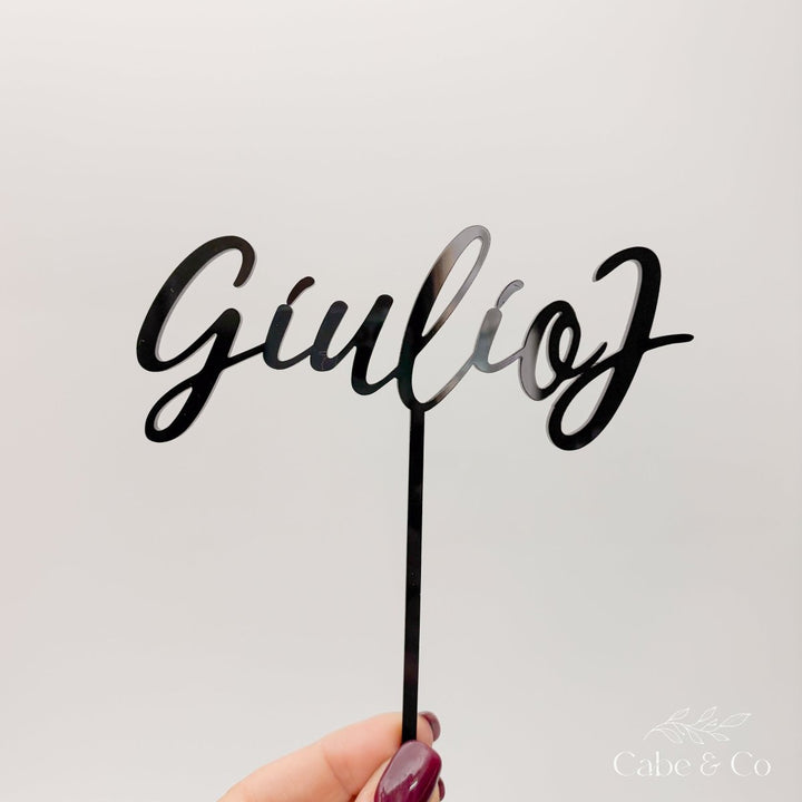 Personalised Name Cake Topper