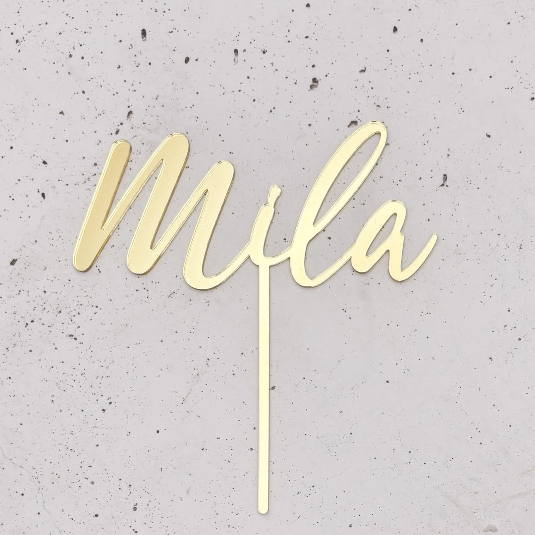 Personalised Name Cake Topper