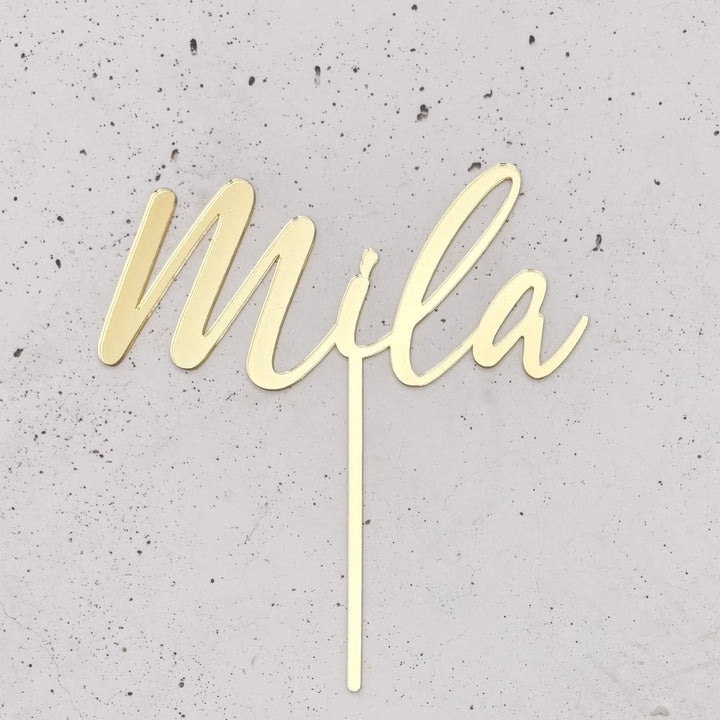 Personalised Name Cake Topper