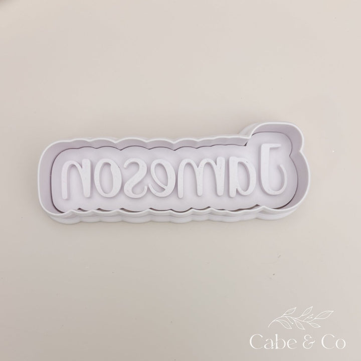 Personalised Name Imprint Stamp and Cutter