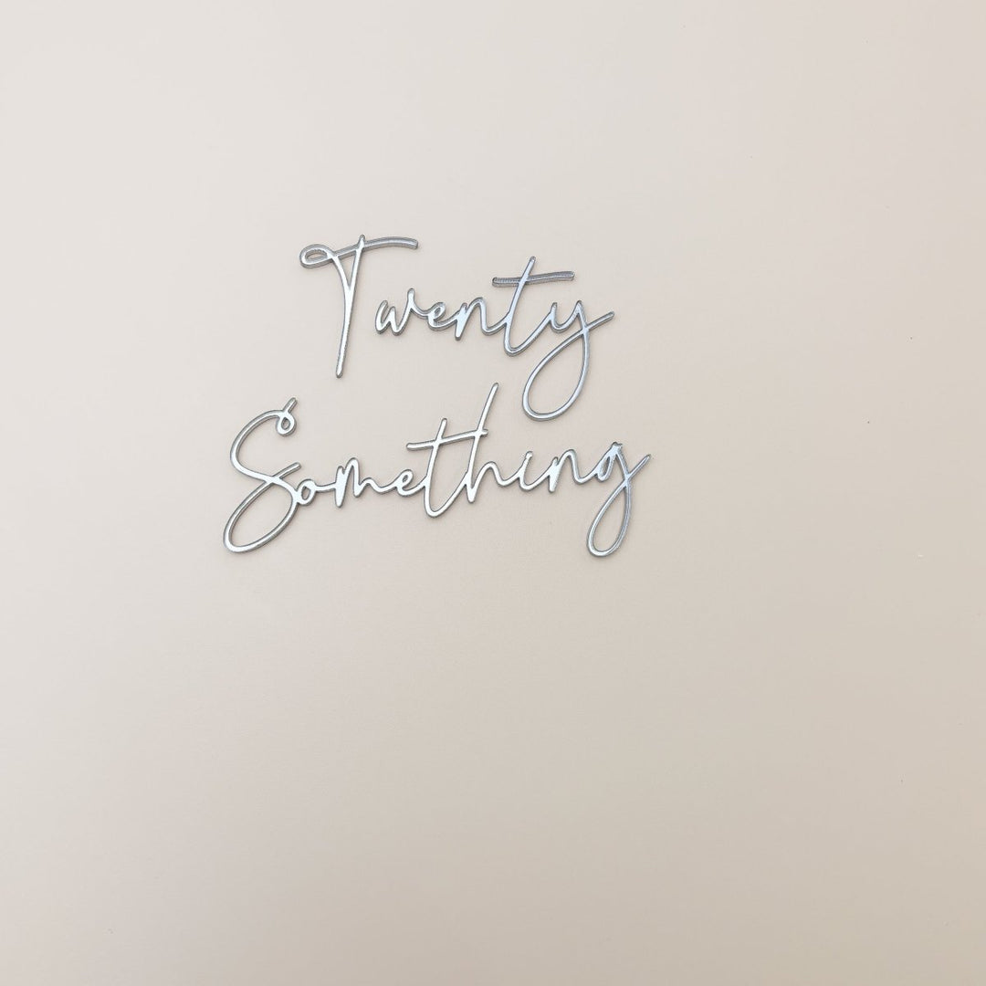 Personalised Wording Cake Charm