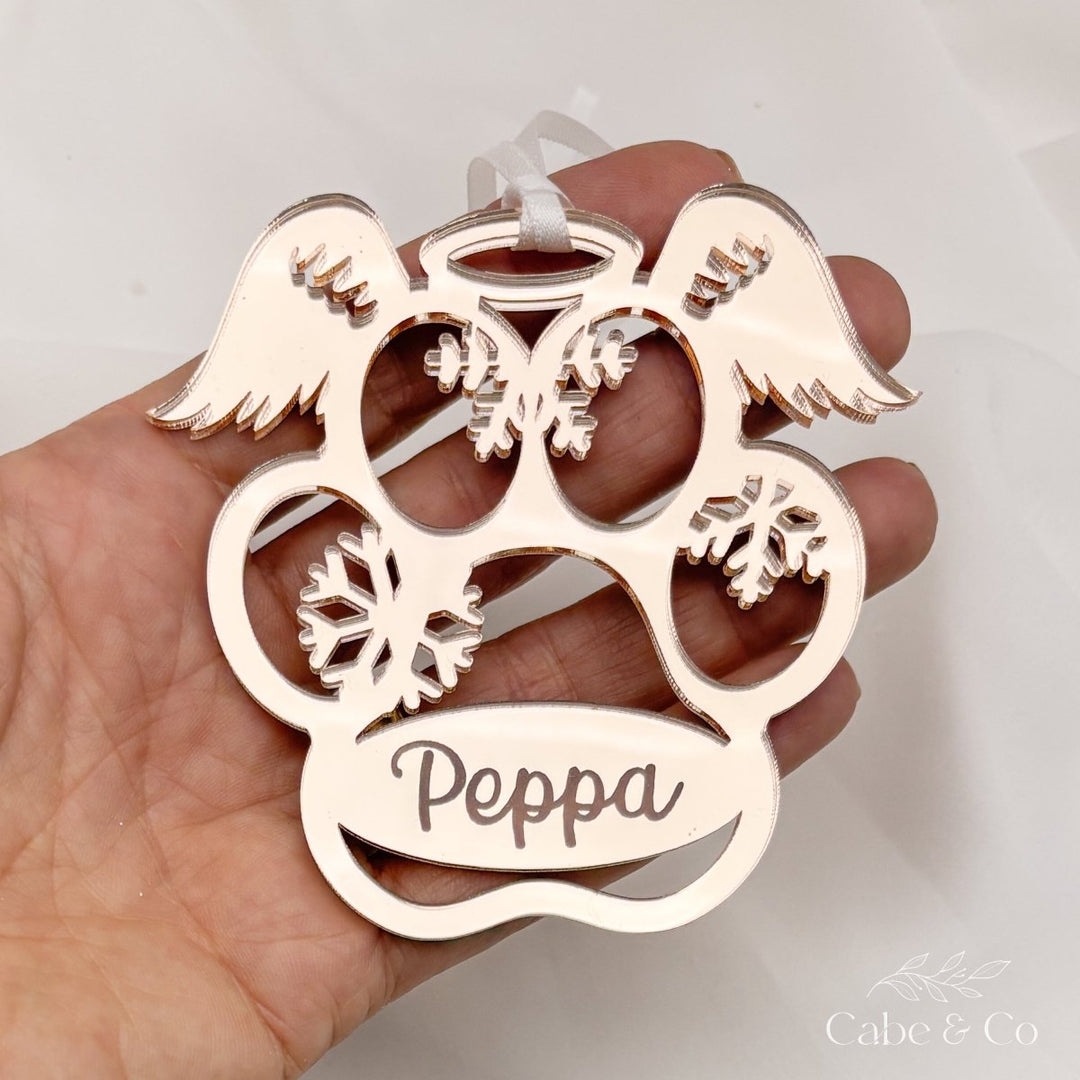 Pet Memorial Christmas Ornament