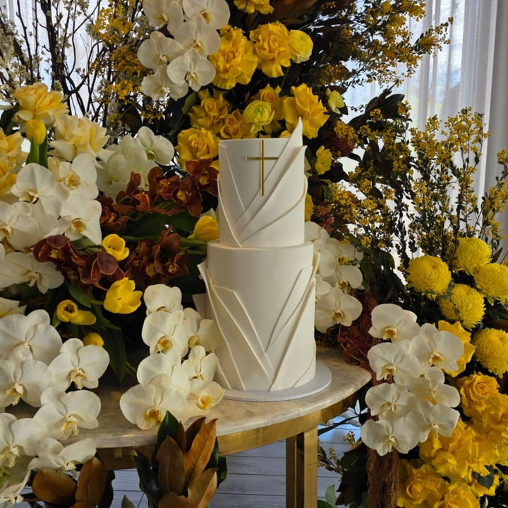 Religious Cross Cake Charm