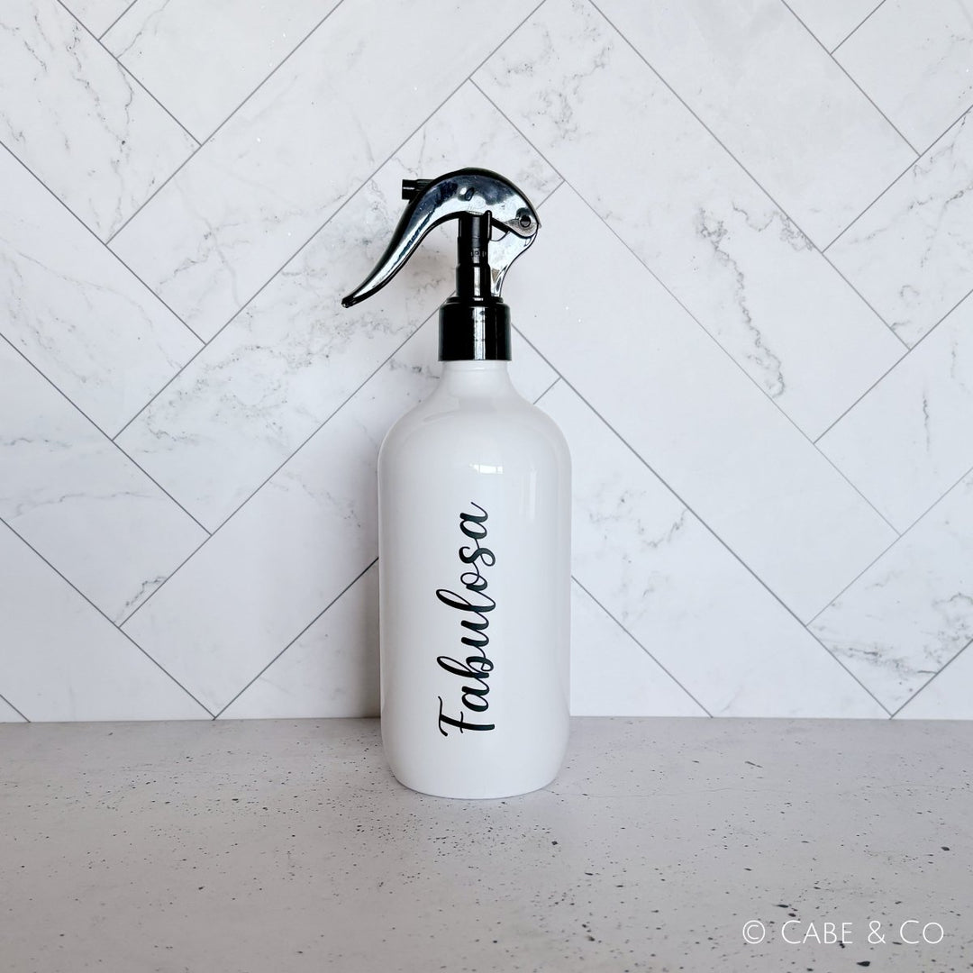 Reusable Spray Cleaning Bottles