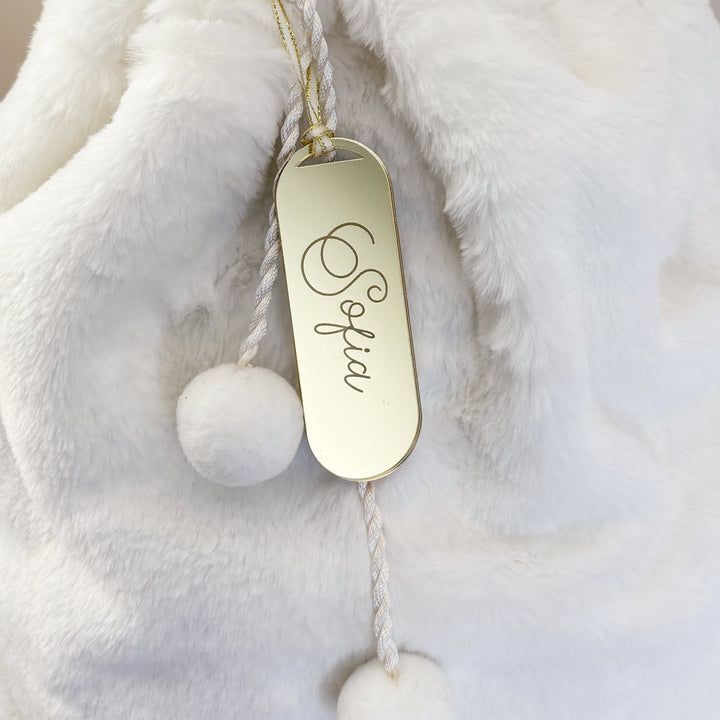 Santa Sack Name Tag - personalised