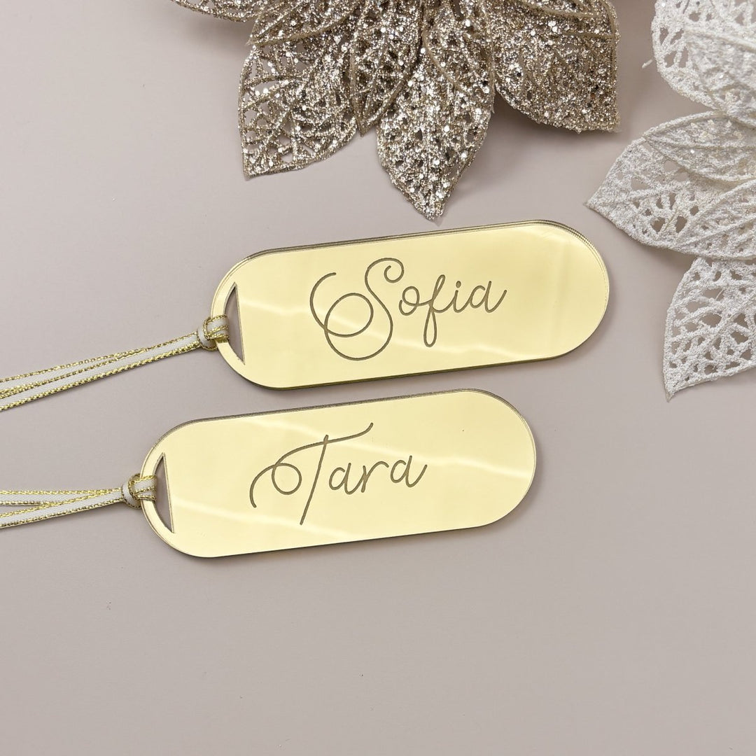 Santa Sack Name Tag - personalised