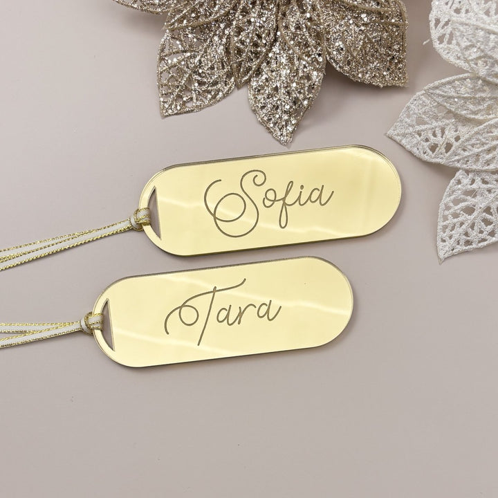 Santa Sack Name Tag - personalised