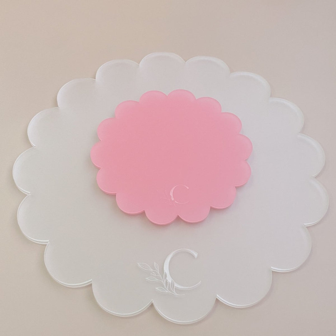 Scalloped Acrylic Cake Board Guide