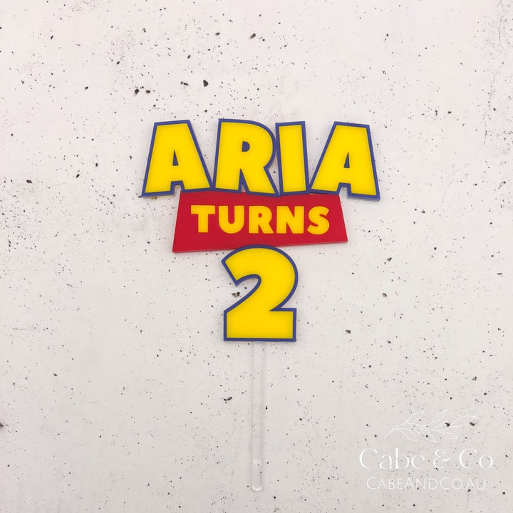 Toy Themed Cake Topper