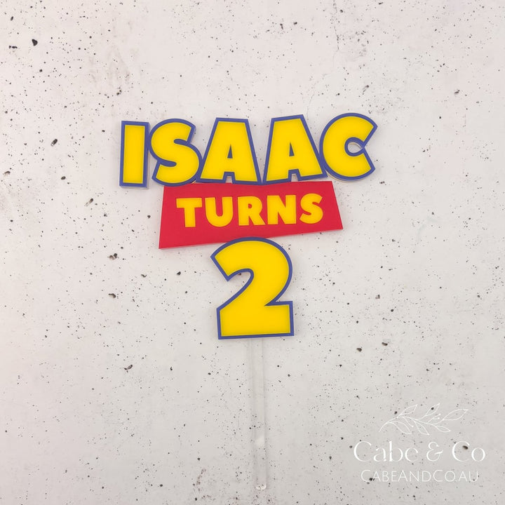 Toy Themed Cake Topper