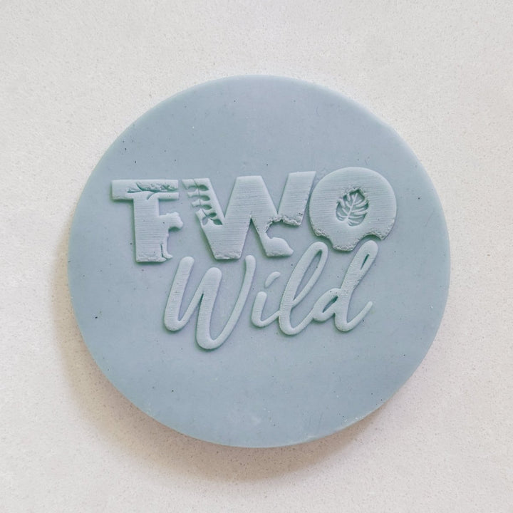 Two Wild Acrylic Debosser Stamp