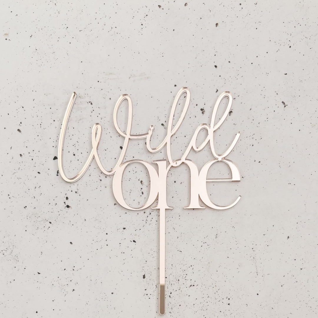 Wild One Cake Topper