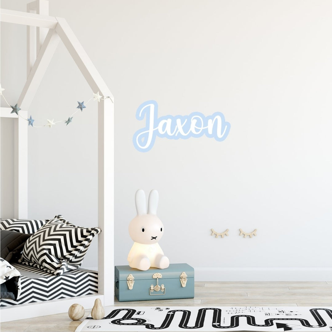 Nursery Decor Name Wall Plaque in Acrylic and personalised name