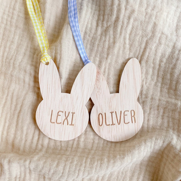 Personalised Easter Rabbit Ornament - perfect keepsake for baby's first easter gift