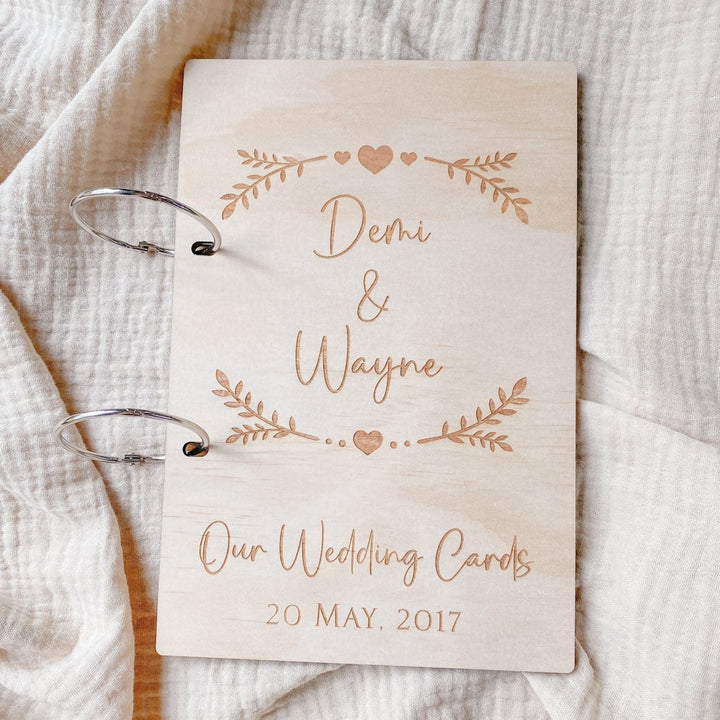 Engagement or Wedding Card Binder