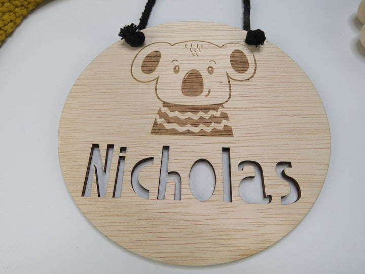 Cubby House Name plaque for boy or girl