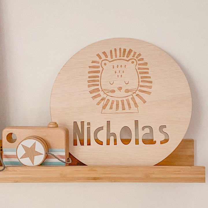 Custom Name plaque for nursery decor