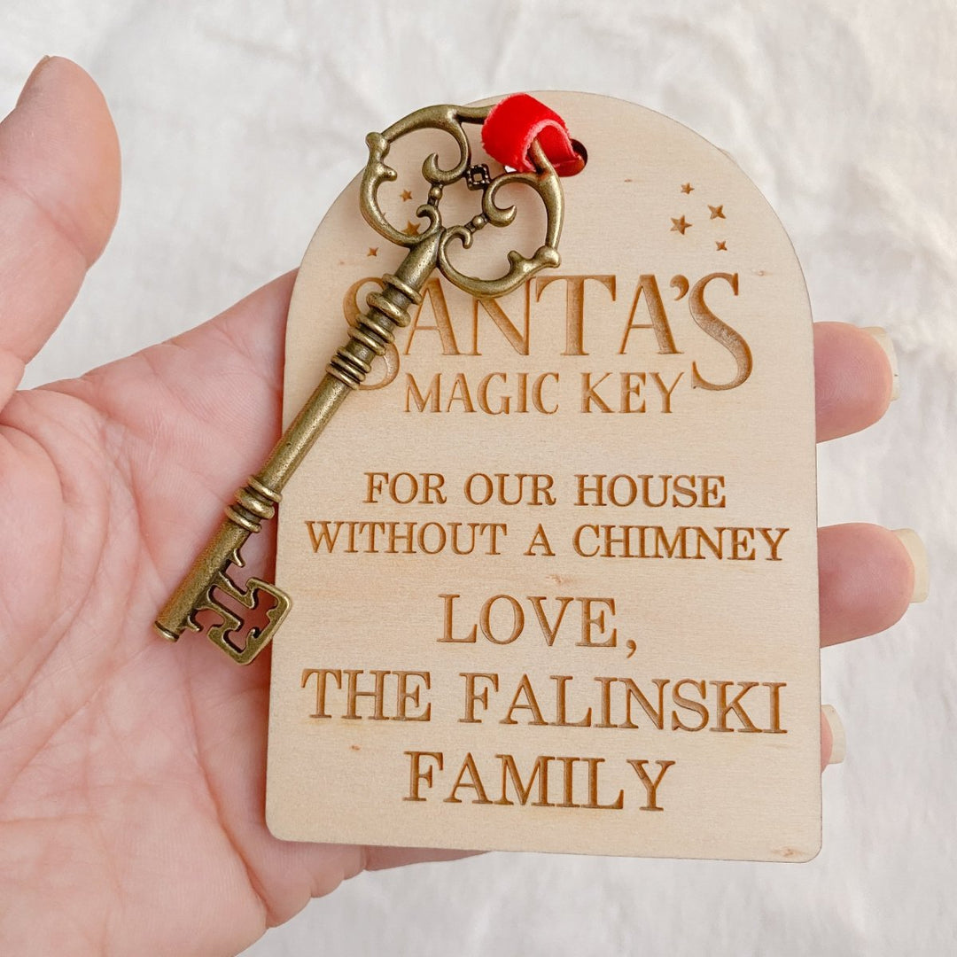 Magical Key for Santa - homes without a chimney