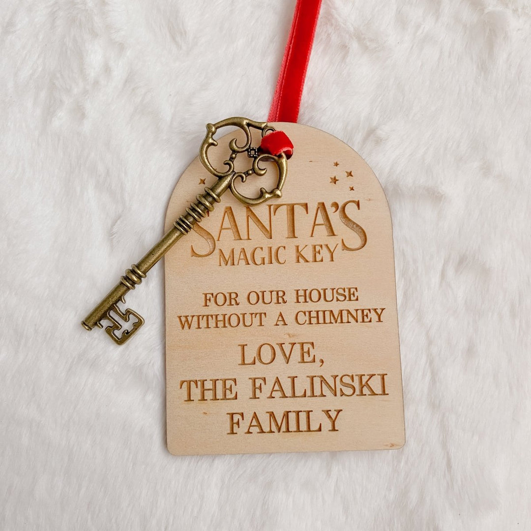 Magical Key for Santa - homes without a chimney