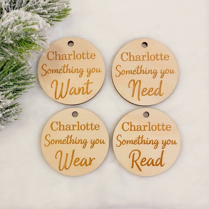 Mindful Christmas Gift Tags - fully reusable and ethical gifting option