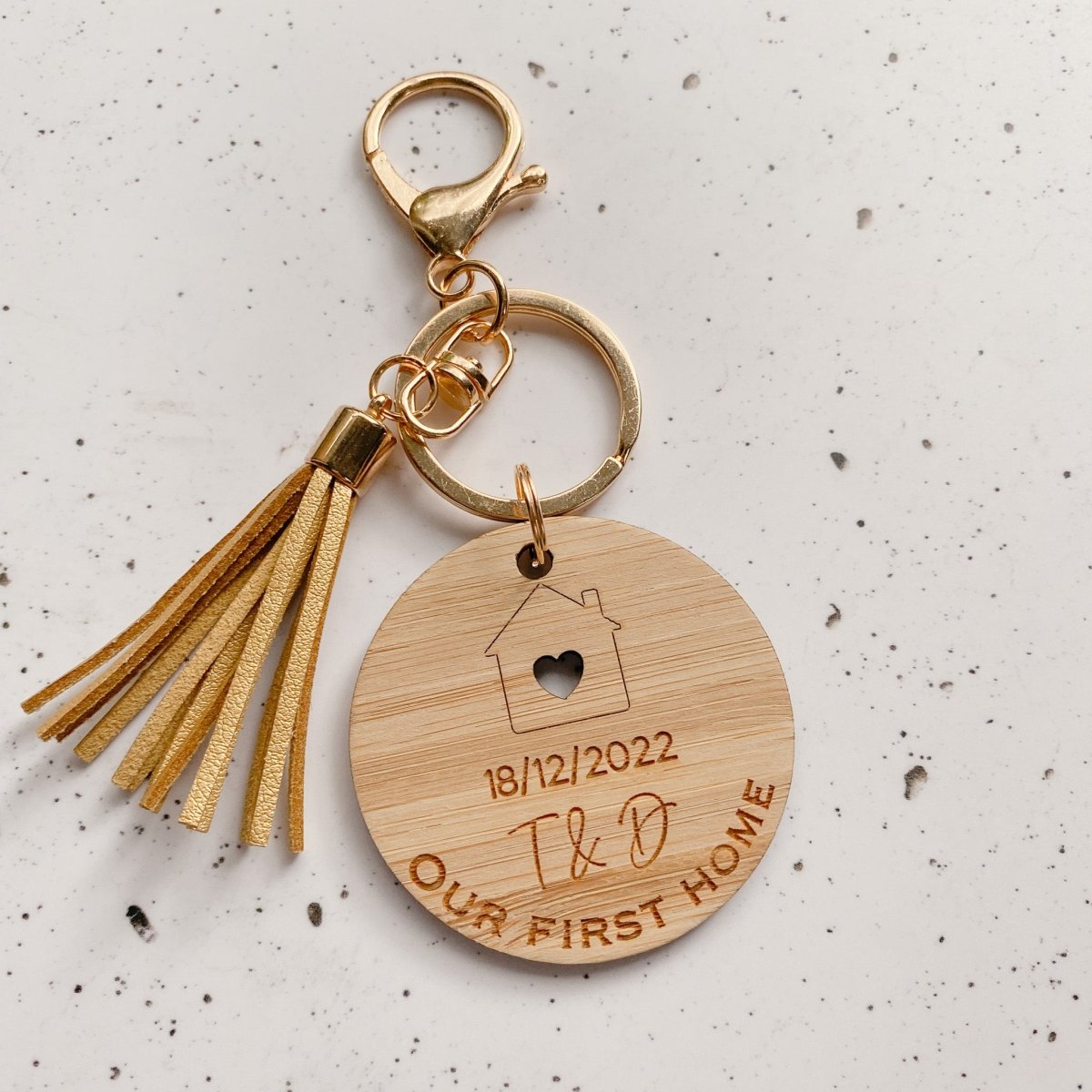 Home keyring on sale