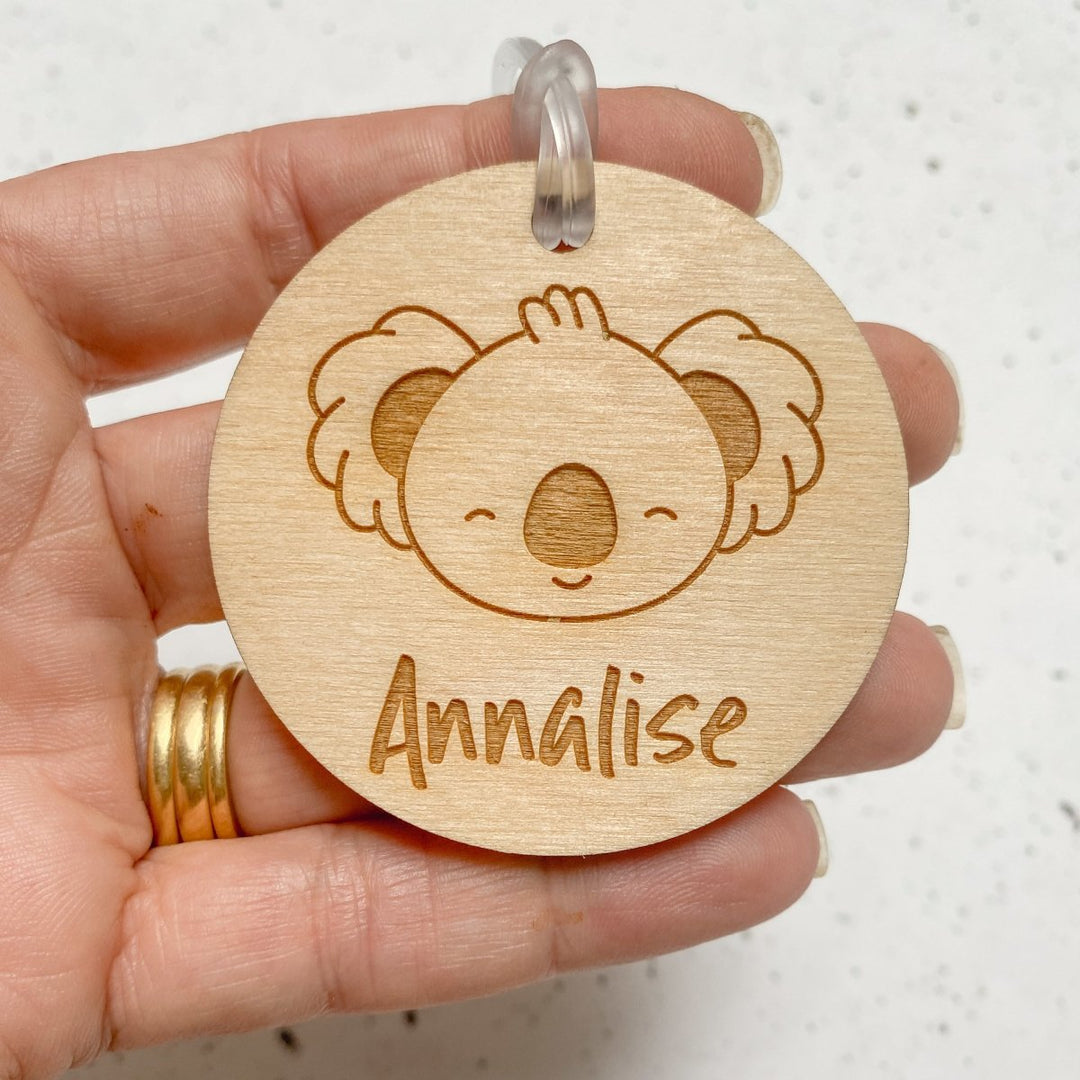 Personalised Animal Bag Tag