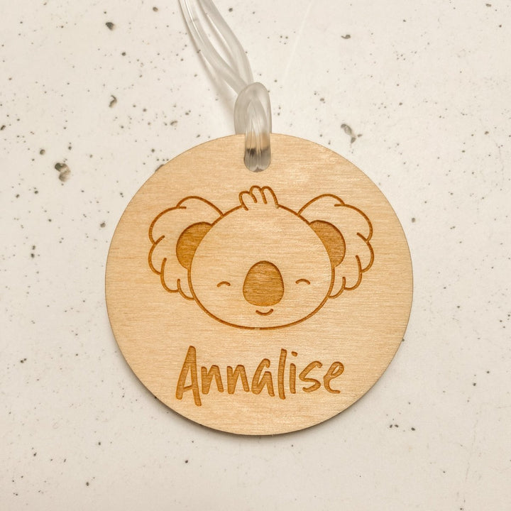 Personalised Animal Bag Tag