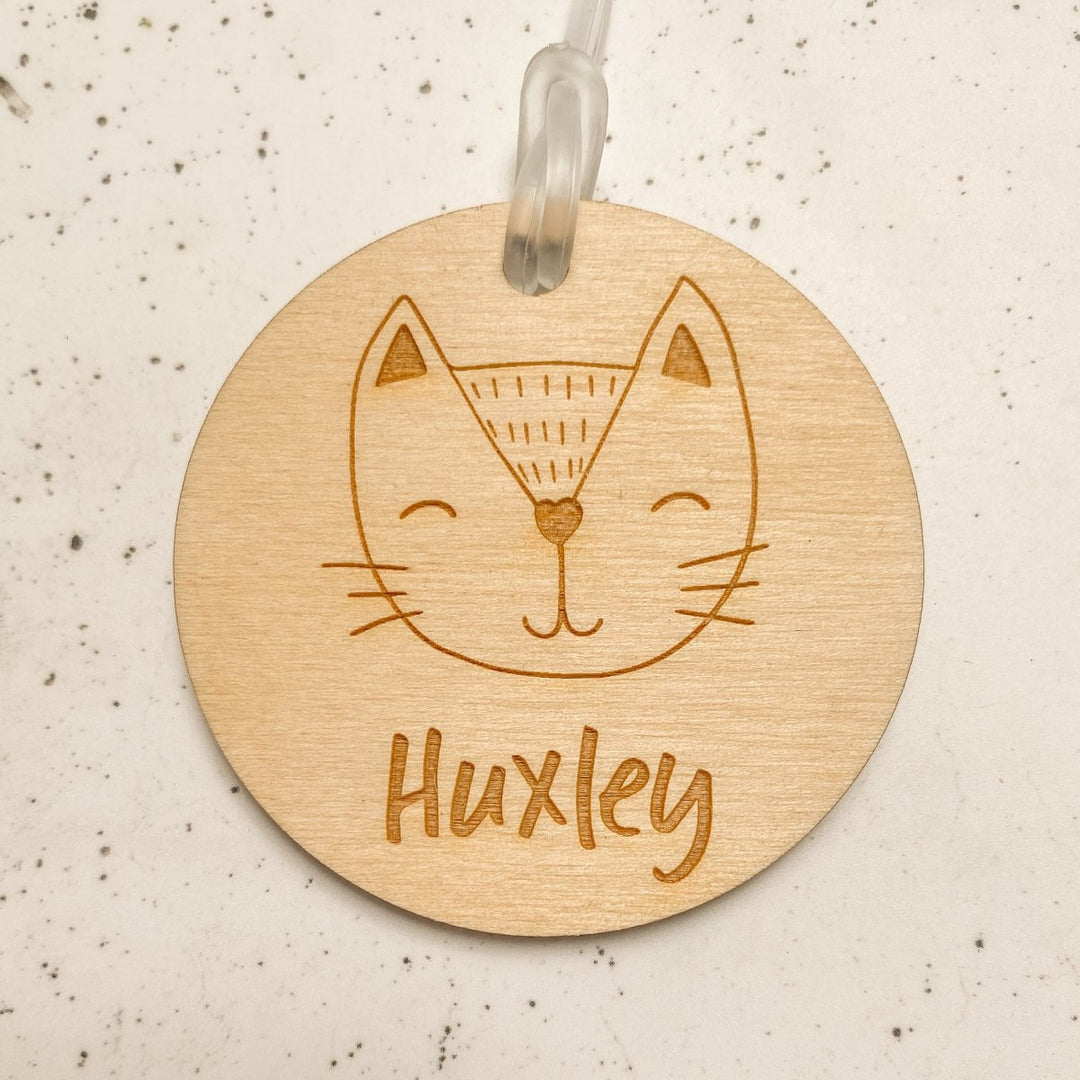 Personalised Animal Bag Tag