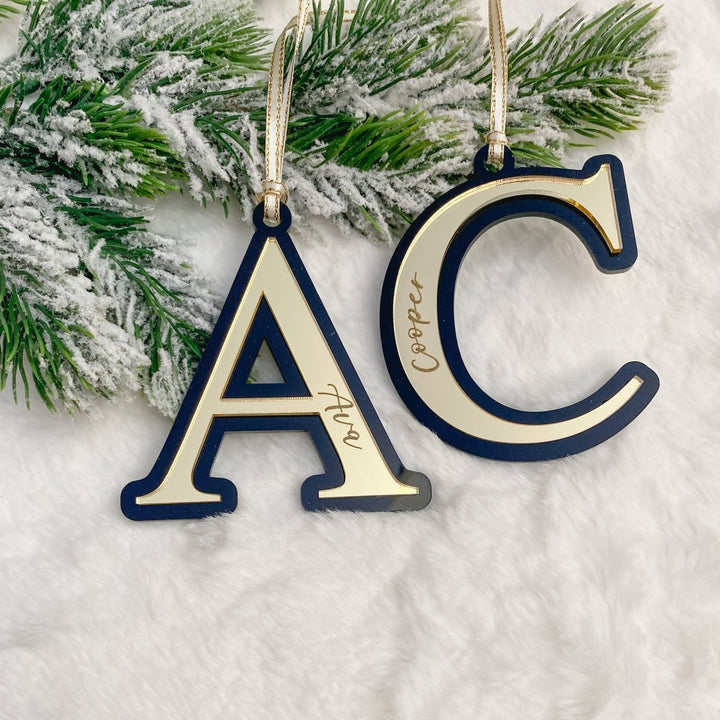 Personalised Initial Christmas Ornament