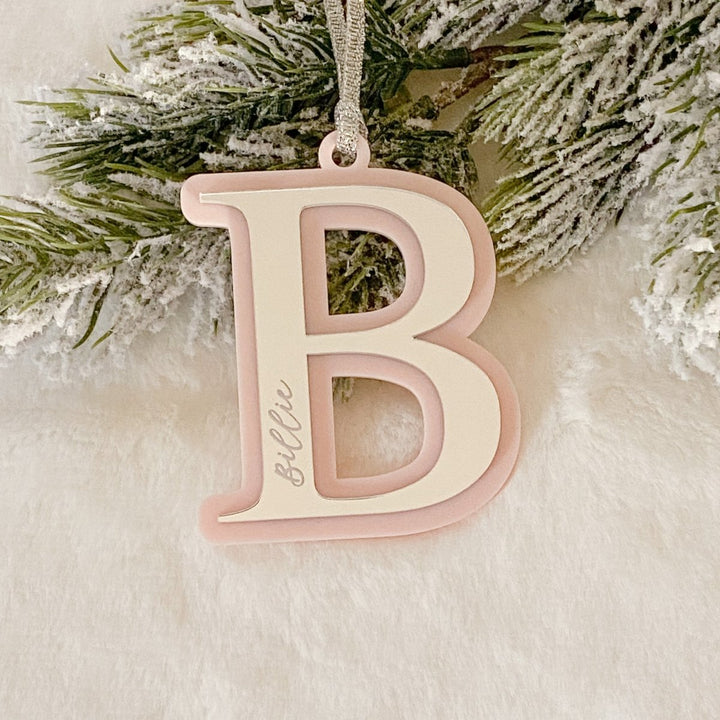 Personalised Initial Christmas Ornament