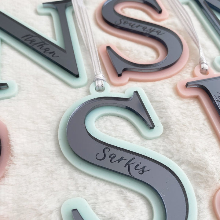 Personalised Initial Christmas Ornament
