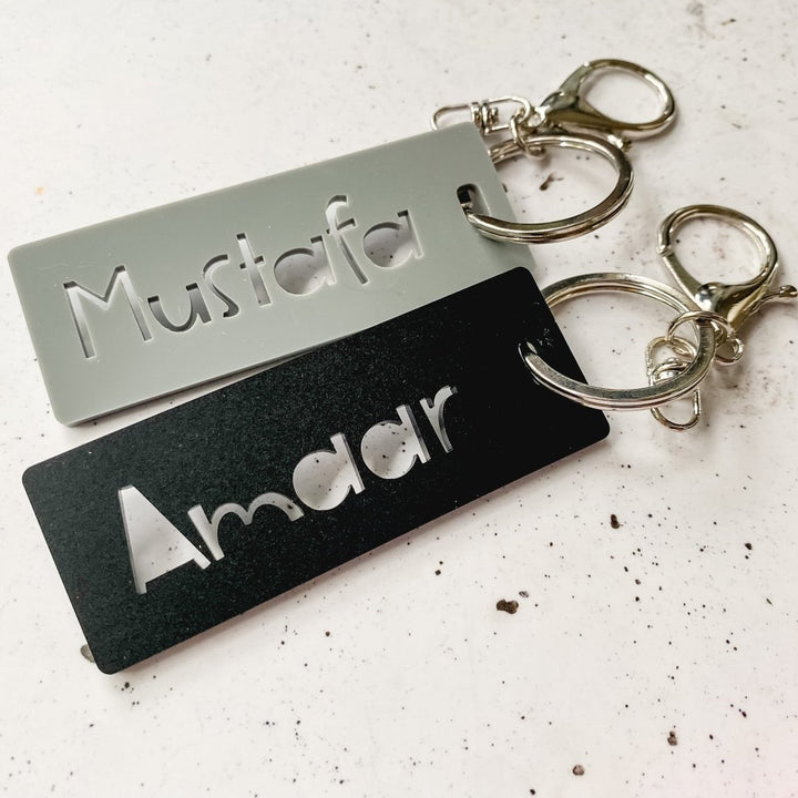 Personalised Keyring / Bag Tag