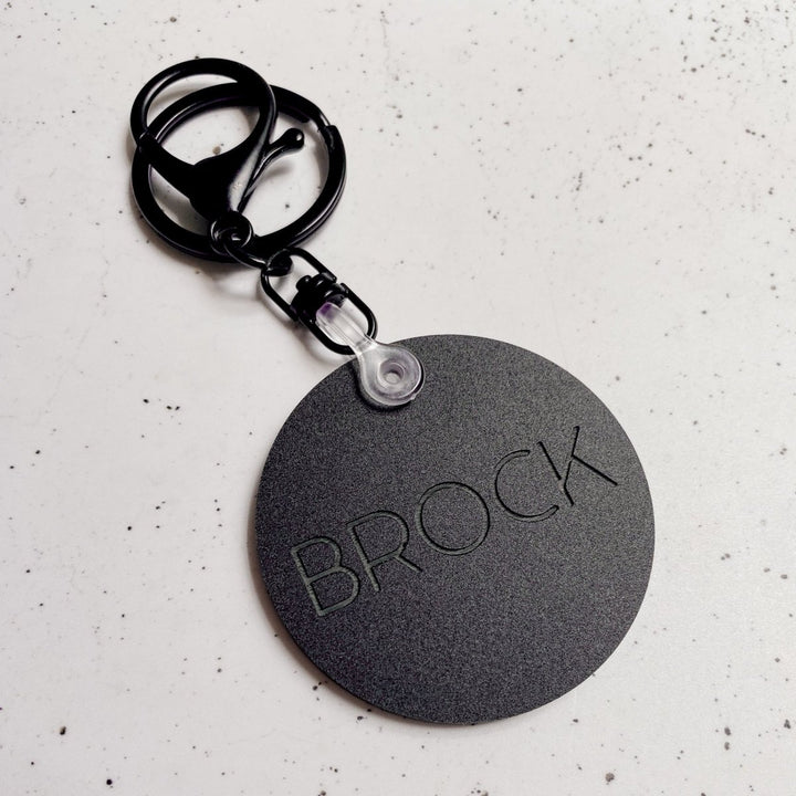 Personalised Keyring with Name Engraved
