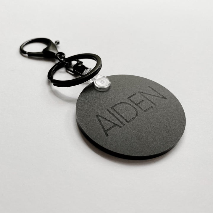 Personalised Keyring with Name Engraved