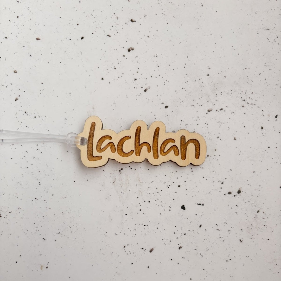 Personalised Name Bag Tag
