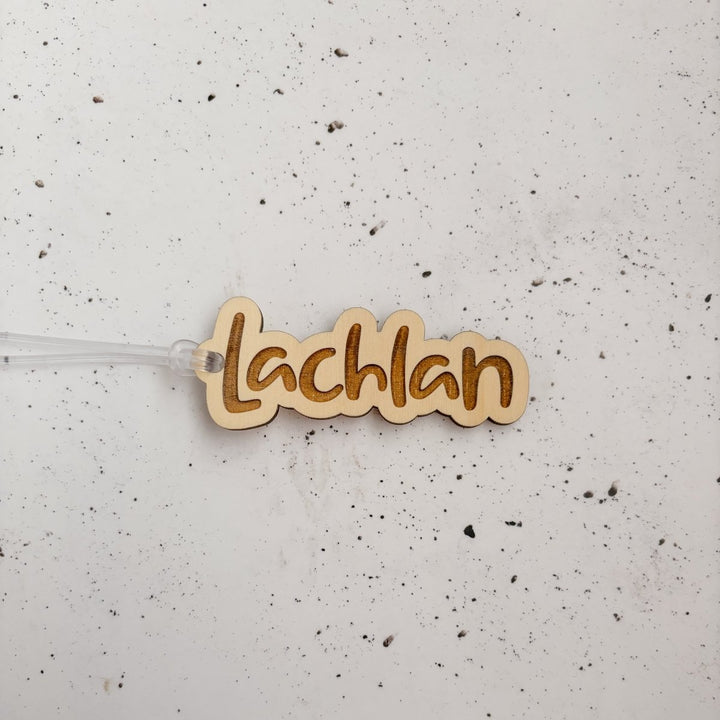 Personalised Name Bag Tag