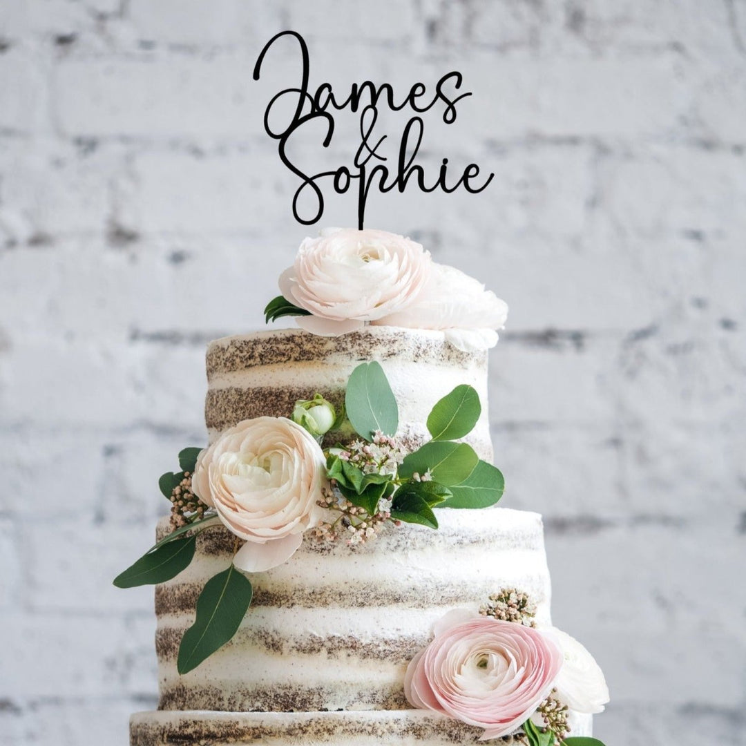 Personalised Wedding Cake Topper