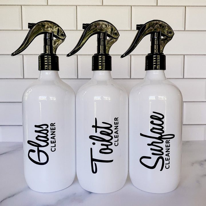 Reusable Spray Cleaning Bottles