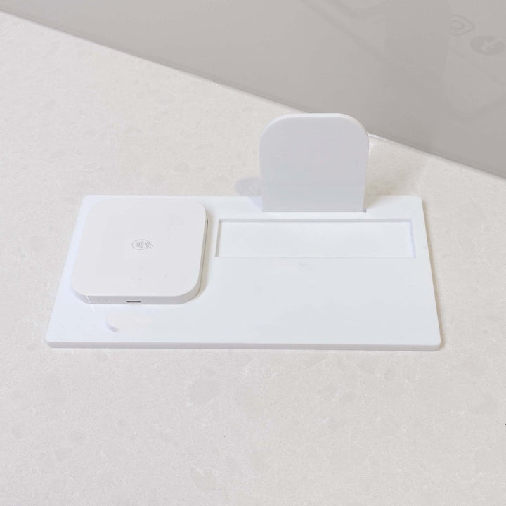 Small Business Square Reader Dock and Business Card Holder - Plain Design