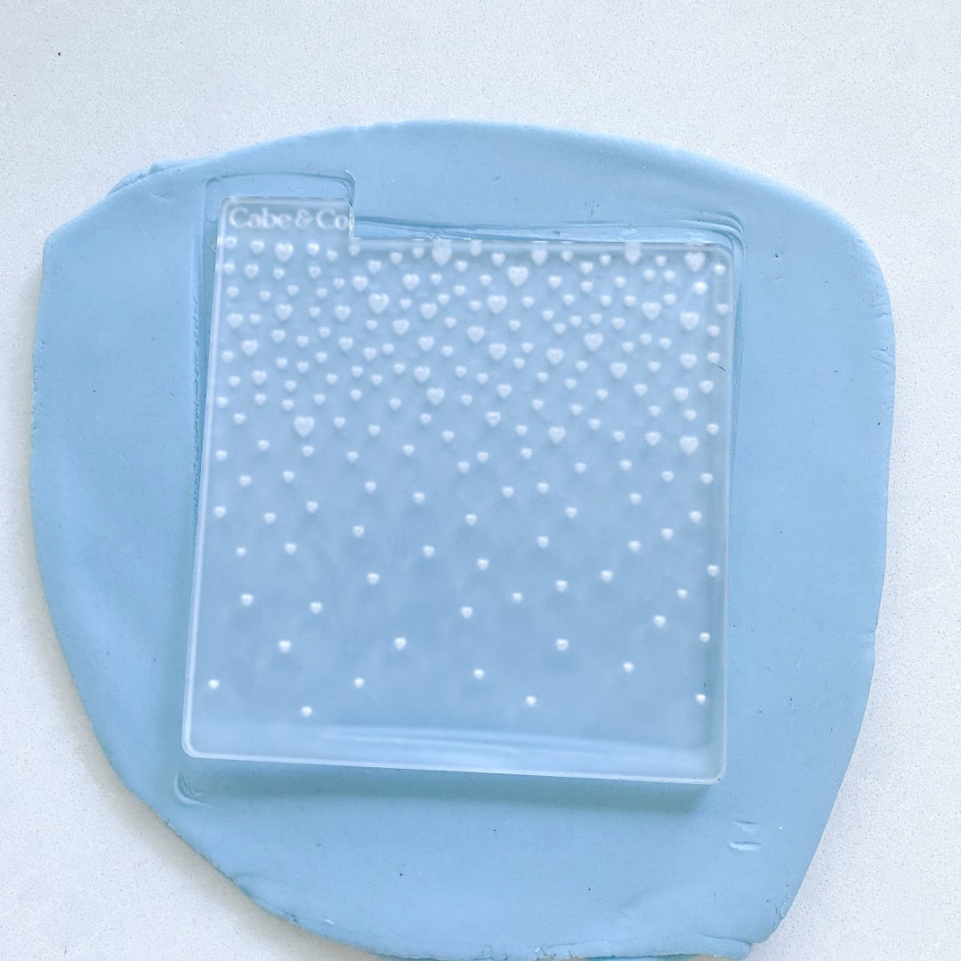 Snowflake Acrylic Cookie Texture Debosser